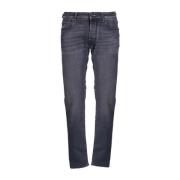 Blauwe Denim Jeans Jacob Cohën , Blue , Heren