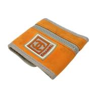 Pre-owned Canvas wallets Chanel Vintage , Orange , Dames