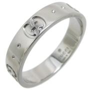 Pre-owned White Gold rings Gucci Vintage , Gray , Dames