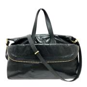 Pre-owned Leather fendi-bags Fendi Vintage , Black , Heren