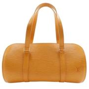 Pre-owned Leather louis-vuitton-bags Louis Vuitton Vintage , Orange , ...