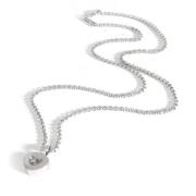 Pre-owned White Gold necklaces Chopard Pre-owned , Gray , Dames