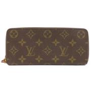 Pre-owned Fabric wallets Louis Vuitton Vintage , Brown , Dames