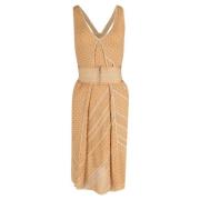 Pre-owned Fabric dresses Missoni Pre-owned , Beige , Dames