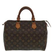 Pre-owned Canvas louis-vuitton-bags Louis Vuitton Vintage , Brown , Da...