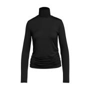 Phoebe Lange Mouw Top Beaumont , Black , Dames