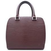 Pre-owned Leather louis-vuitton-bags Louis Vuitton Vintage , Brown , D...