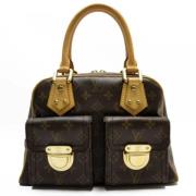 Pre-owned Fabric louis-vuitton-bags Louis Vuitton Vintage , Brown , Da...