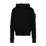 Zwarte hoodie met zichtbare naden Thom Krom , Black , Heren