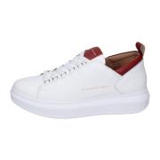 Leren Heren Sneakers Stijlvolle Schoenen Alexander Smith , White , Her...