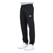 Essentiële Zwarte Sportieve Joggers The North Face , Black , Heren