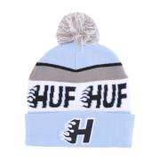 Enforcer Pom Pom Muts Lichtblauw HUF , Blue , Unisex