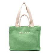 Stijlvolle Winkelmand Marni , Green , Unisex