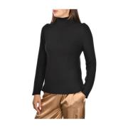 Merinowol Coltrui Sweater Gran Sasso , Black , Dames