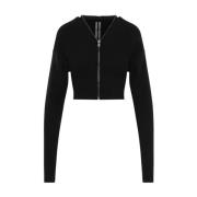 Zwarte Batwing Klaus Jas Rick Owens , Black , Dames