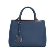 Pre-owned Leather fendi-bags Fendi Vintage , Blue , Dames