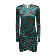 Groene Jurk voor Vrouwen Aw24 Just Cavalli , Green , Dames