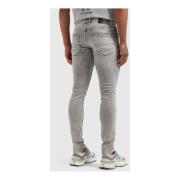 Heren lichtgrijze skinny jeans Pure Path , Gray , Heren