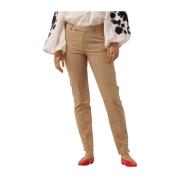 Beige Phoebe Dames Broeken Aime´e the Label , Beige , Dames