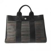 Pre-owned Leather handbags Hermès Vintage , Black , Dames