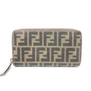 Pre-owned Fabric wallets Fendi Vintage , Brown , Heren