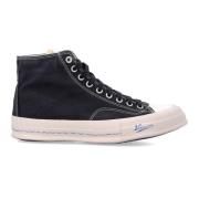 Zwarte Canvas High-Top Sneakers visvim , Black , Heren