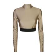 Beige Sweatshirt voor Vrouwen Aw24 Just Cavalli , Beige , Dames