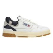 Lage Sneaker in Klassieke Stijl Autry , White , Heren