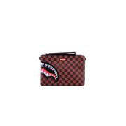 Holografische Front Logo Unisex Tas Sprayground , Brown , Dames