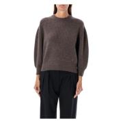 Kasjmier Crewneck Gebreide Kleding Choco Aw24 Loulou Studio , Gray , D...