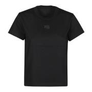 Logo Essential T-Shirt T by Alexander Wang , Black , Dames