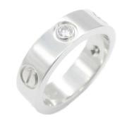 Pre-owned White Gold rings Cartier Vintage , Gray , Dames