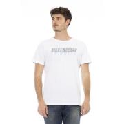 T-shirt met print - Strandkleding Bikkembergs , White , Heren