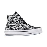 Canvas Double Stack Lift Sneakers Converse , Multicolor , Dames