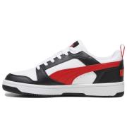 Lage Sneakers Wit/Zwart/Rood Puma , Multicolor , Heren