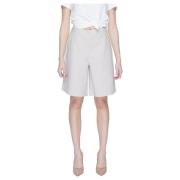 Stijlvolle Grijze Dames Shorts Vero Moda , Gray , Dames