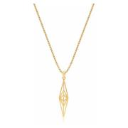 Nialaya X Oscar Akermo: Gold Elysium Necklace Nialaya , Yellow , Heren