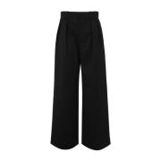 Zwarte Low Rise Broek Wardrobe.nyc , Black , Dames