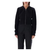 Batwing Klaus Zip Cardigan Rick Owens , Black , Dames