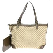 Pre-owned Canvas gucci-bags Gucci Vintage , Beige , Dames