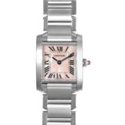 Pre-owned Stainless Steel watches Cartier Vintage , Gray , Dames