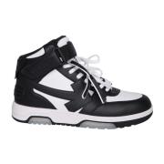 Witte Sneakers Verhogen Stijl Moderne Man Off White , Black , Heren