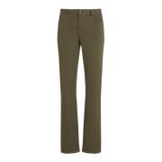 Slim Fit Broek Saint Laurent , Green , Heren