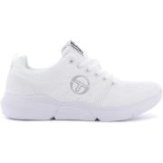 Witte Gebreide Freebird Sneakers Sergio Tacchini , White , Dames