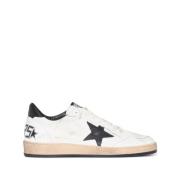 Stijlvolle leren sterhakken Golden Goose , White , Dames