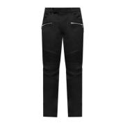 Broek met stiksels op de benen Balmain , Black , Heren