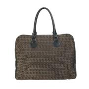 Pre-owned Fabric fendi-bags Fendi Vintage , Brown , Dames