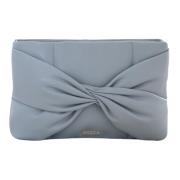 Geweven Design Clutch Tas Kocca , Blue , Dames