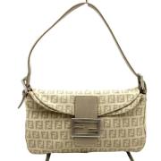 Pre-owned Canvas fendi-bags Fendi Vintage , Beige , Dames