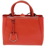 Pre-owned Leather fendi-bags Fendi Vintage , Orange , Dames